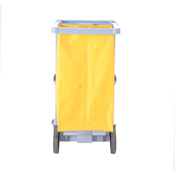 莫恩克 杂物清洁车 柞水桶 清洁手推 保洁杂物车 多功能物业拖把桶 浅灰带盖