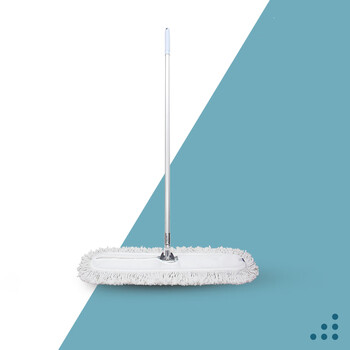亿丽佳 平板拖把大号尘推木地板大理石瓷砖吸水棉纱平板拖把100cm 5件/组