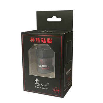 索厉 导热硅脂（散热硅脂/显卡散热膏/台式机cpu笔记本硅胶/配刮刀/20g大瓶装/SLG600）