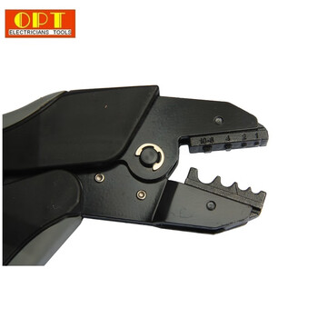 中国台湾OPT压线钳LY裸端子绝缘开口鼻子欧式端子压接钳LY-10 LY-10 铬钒合金钢