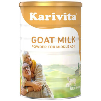 佳乳达（Karivita）新西兰原装进口中老年配方羊奶粉400g