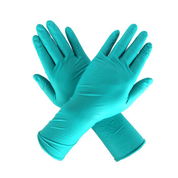 ANSELL一次性丁腈手套 100只/盒 绿色92-605 L码