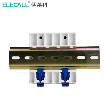 伊莱科(ELECALL)工业用三相电度表 导轨式高精度触摸屏电能表 白色 上端进线 3*10(100)A