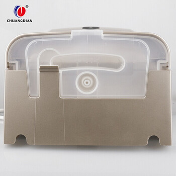 创点 全自动感应烘手器 酒店卫生间干手器公共场所高速烘干机超市吹干器 香槟金 710108