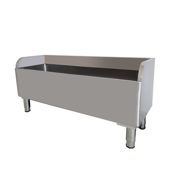 益美得 WY4187 不锈钢拖把池学校单位食堂洗物池拖布池 304不锈钢120*41*55cm