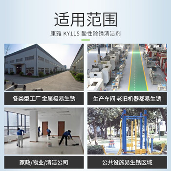 白云康雅 KY115不锈钢清洁剂金属抛光除锈液洁亮剂 3.78L/瓶