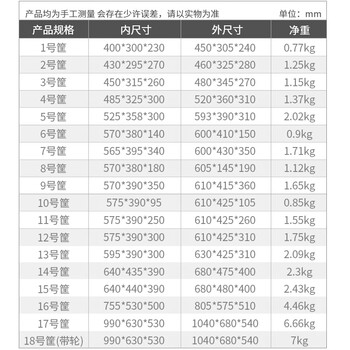 京度加厚塑料周转筐箱大号水果蔬菜收纳筐胶框物流快递分拣筐物料大号框子中转筐长480宽345高270mm
