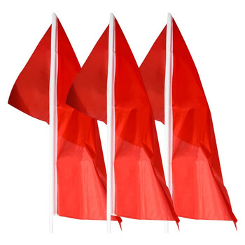 元汗 红色刀旗 10面/包 60*90CM大号 活动红旗摇旗 228