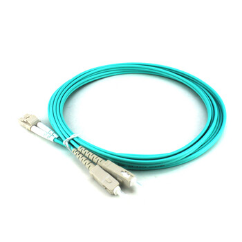 凌科朔(LINKSHIRE) 电信级万兆多模双芯OM4光纤跳线SC-LC 万兆 OM4 SC-LC 10米