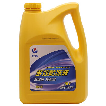 长城 重负荷发动机冷却液FD-1防冻液-25℃4KG/桶 6桶/箱 1箱