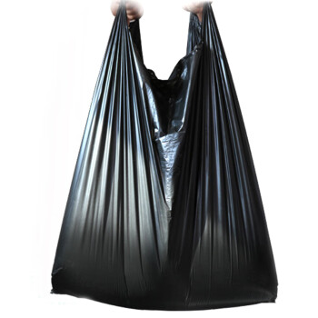科力邦（Kelibang） 垃圾袋 一次性塑料袋小号30*50cm/50只装有耳 商用物业背心式垃圾袋 大客户专供 KB1002
