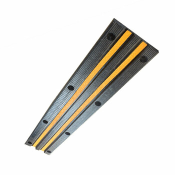 鸣固 橡胶防撞条块 实心橡胶块垫 货车码头护舷条块倒车缓冲器 两膜薄款 100*25*3.5cm