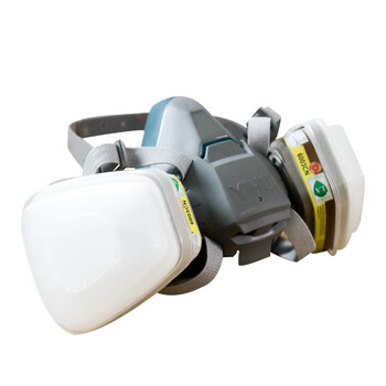 一护 防毒面具 防有机气体(氯化氢/硫化氢等)面具+6003CN滤毒盒+KN95滤棉+压盖7件套