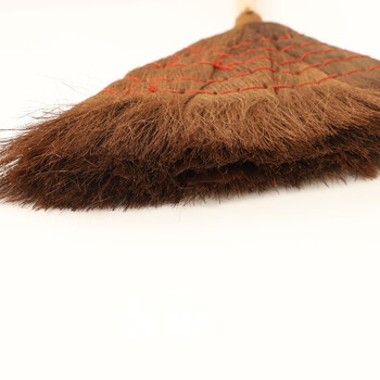 卡质 KAZHI 棕扫把 老式手工扫把 结实鬃毛扫把 工厂车间学校结实耐用扫把 