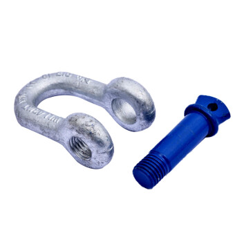 固特柔 1-1/4″镀锌S6级卸扣G210 优质合金结构钢卸扣 12T