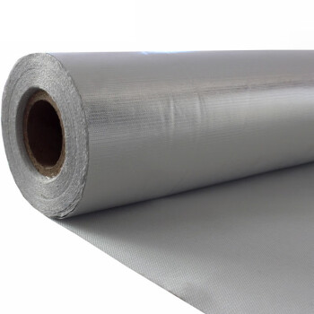 穗华 玻璃纤维0.5厚铝箔布玻纤防火布 宽1米 50米起发货