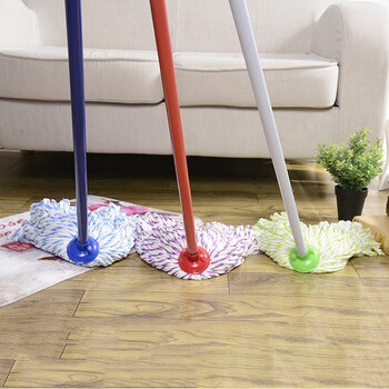 庄太太【颜色随机】酒店医院物业带喷漆铁杆纤维丝吸水拖把