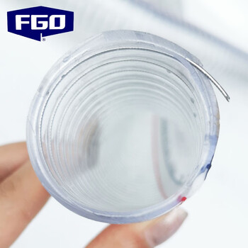 FGO 钢丝软管 PVC 加厚型钢丝软管  特加厚10米长 内径50mm 壁厚6mm