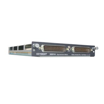 是德科技（KEYSIGHT）34980A数据采集多功能开关/测量模块 34931A（双路4x8电枢矩阵） 
