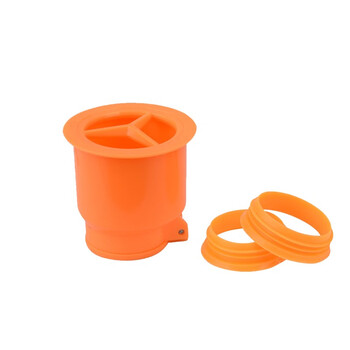 立新求精 洗衣机下水道防臭芯506-CWP 下水防臭内芯配件 淋浴房50排水管防反味防臭芯 配变径圈（定制）