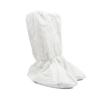 雷克兰（Lakeland）连体防护服带帽 轻便透气 高效防尘防液体飞溅 靴套 AMN905长款靴套-1付装 均码