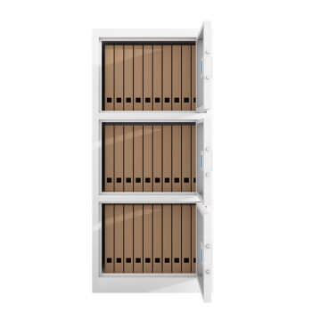 天旦保密柜TD-B1047钢制储物柜资料档案柜电子密码锁3门
