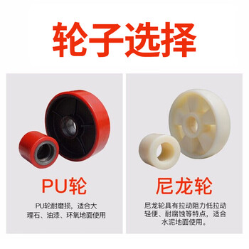 诺力（NOBLELIFT）叉车手动液压搬运车轻型地牛手拉车DF1.68吨外宽550叉长1150MM尼龙轮