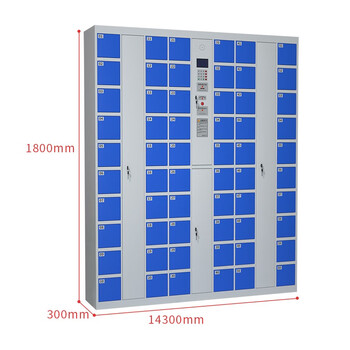 京度 智能手机柜存放柜电子存包柜工厂单位电子储物柜智能柜系统可定制 60门存放柜