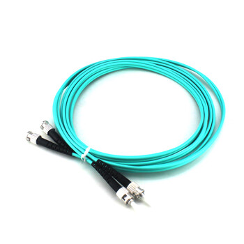 凌科朔(LINKSHIRE) 电信级万兆多模双芯OM3光纤跳线ST-ST 万兆 OM3 ST-ST 4米