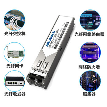 ABLEMEN 光模块 SFP+ 万兆模块(850nm,300m,LC)万兆多模光模块兼容华三（H3C光模块）