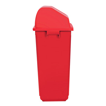 科力邦（Kelibang） 户外垃圾桶 大号环卫垃圾桶分类垃圾桶厨余有害商用景区物业翻盖垃圾桶20L KB1031 红色