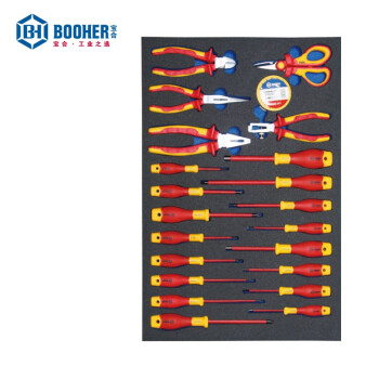 宝合(BOOHER)22件VDE绝缘工具组套 0200618 