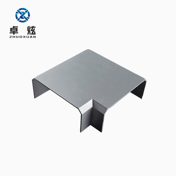 卓炫 120*50 铝合金开关插座面板线槽 多功能明装线槽 充电桩线槽 PVC直接（单拍不发）