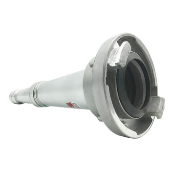 安小侠 消防水带消防器材8-65-25型水枪一套认证PVC消防水带 （光65mm口径水枪头）