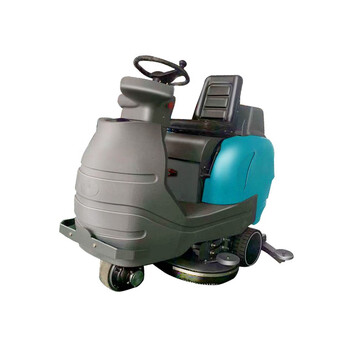 苏识 QJ0116 大型驾驶式洗地机工厂机场物业保洁公司车库用工业洗地车