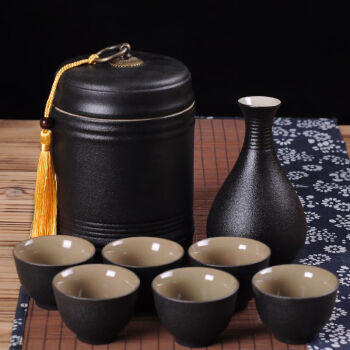 温酒壶烫酒壶温酒器陶瓷八两温酒壶酒具家用温酒热酒器加热水烫温酒盅