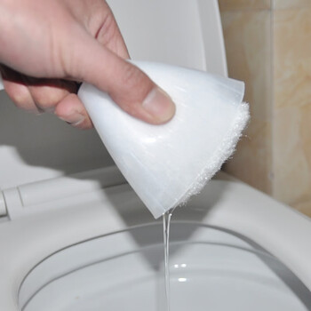 益美得 C-085 带帽挤水马桶刷酒店宾馆洗手间软毛清洁刷 挤水马桶刷