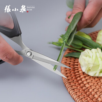 张小泉 花艺剪刀165mm 不锈钢剪刀鲜花插花专用剪刀 绿箩绿植盆栽花卉 园艺剪刀 鲜花剪SSN-165