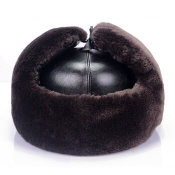 者也 防寒安全帽飞雪棉帽棉安全帽建筑施工工地防寒防冻保暖防砸帽羊剪绒电力安全帽ABS硬壳 仿羊剪绒