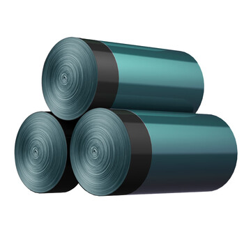 冠峰 宝石绿5大卷450只加厚 抽绳手提式加厚自动收口塑料大号实惠装垃圾袋GNG-434