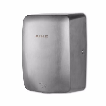 艾克（AIKE）AK2803B 不锈钢干手器卫生间烘手器高速全自动感应干手机小型烘手机 单面感应 镜面银