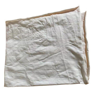 伏兴 工业擦机布 吸油抹布 擦油擦色布工业抹布  本白棉抹布10kg