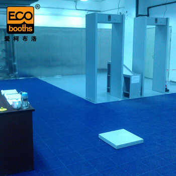 爱柯部落 疏水防滑垫 PVC自由拼块地垫30cm×30cm×13mm泳池卫生间防滑地板 宝蓝色 可定制110319