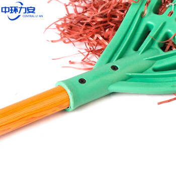 中环力安 木杆编织扫把1把装 手工竹扫帚竹笤帚物业大扫把环卫ZHLA-8071