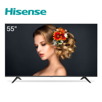 海信（Hisense）HZ55E3D 55英寸 4K超清 HDR AI智慧语音 无边全面屏 人工智能 教育资源 液晶平板电视机