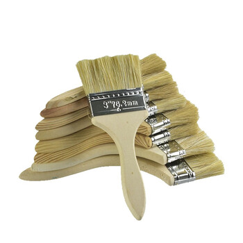 者也 毛刷 油漆刷 乳胶漆内墙面漆扫灰刷涂料刷工具清洁烧烤刷排笔刷 加厚加长1.5寸