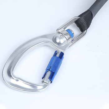 安 Z-J-3 防坠器3米织带式速差自控器自锁器塑料外壳铝合金挂钩国标款定做 1个