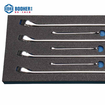 宝合(BOOHER)7件套防滑型全抛光加长两用扳手组套 1803009