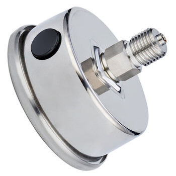 匡建仪表（CONJANT）YBF-60Z轴向不锈钢压力表 水压表气压表油压表 耐高温耐腐蚀0-16MPa