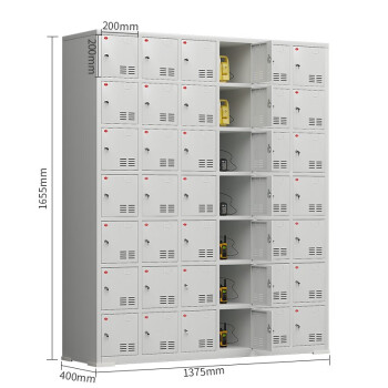 金兽GC1584工具充电柜42门多门工具存放柜带锁收纳柜可充电可定制